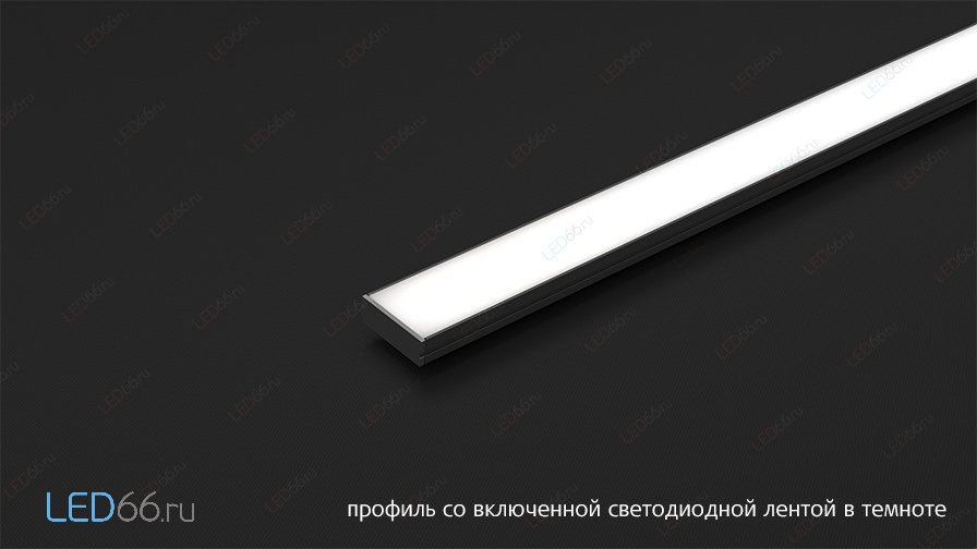 Накладной профиль для светодиодной ленты  MICRO 30x10