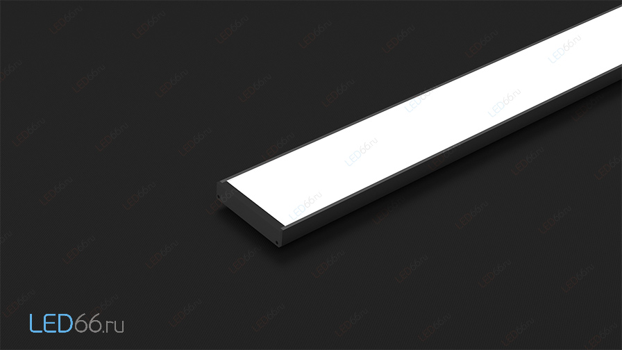 Накладной профиль для светодиодной ленты  MICRO 50x10