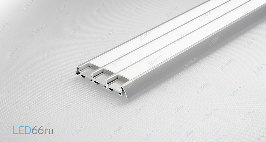 Накладной профиль для светодиодной ленты  MULTI CR 60x9