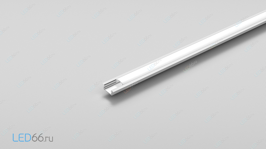 Встраиваемый профиль для светодиодной ленты  MICRO FL 16x9