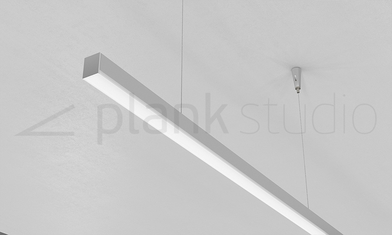 Накладной профиль для светодиодной ленты PlankStudio Medio STILO