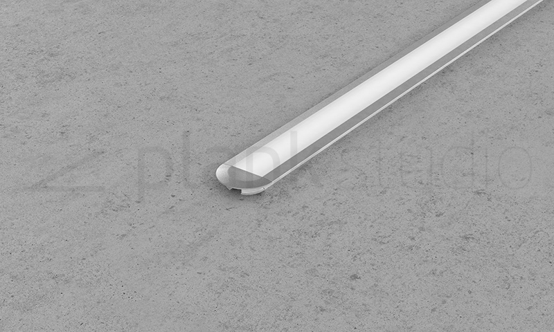 Встраиваемый профиль для светодиодной ленты PlankStudio Slim INTEGRA Алюминиевый профиль Plank_slim_integra