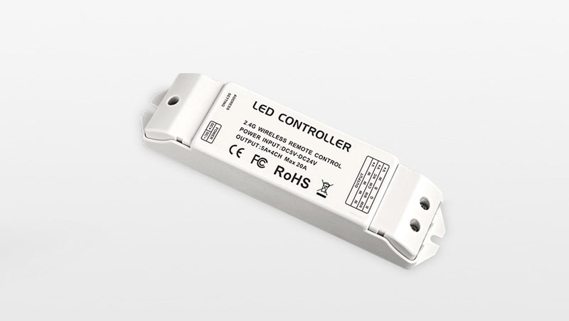 Дополнительные контроллеры RGB и RGBW TEC Receiver-4 CV 5A