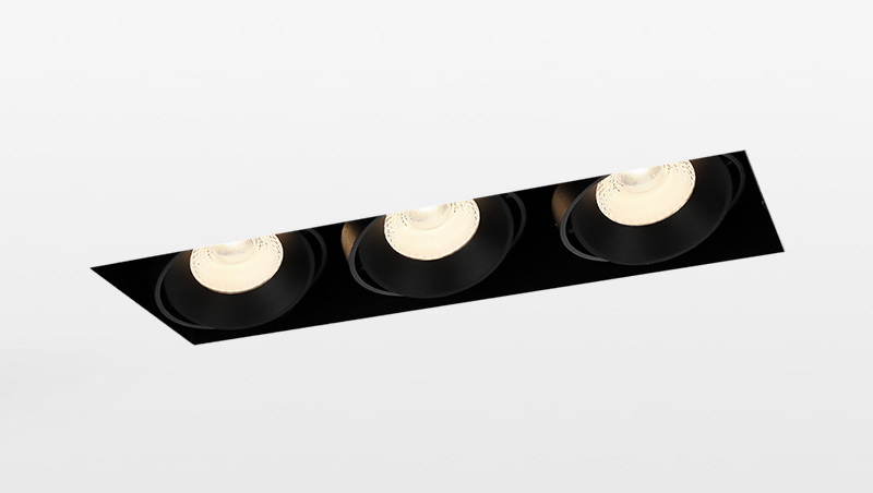 Встраиваемый потолочный светодиодный светильник Magna Frameless 3L lens