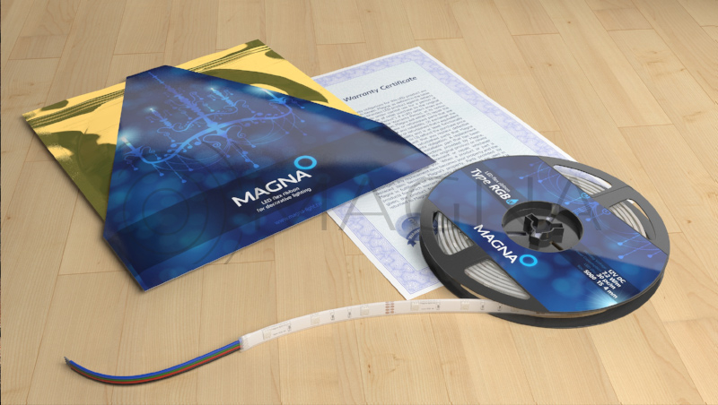 Влагозащищиенная светодиодная лента Magna Magna RGB IP67 комплект