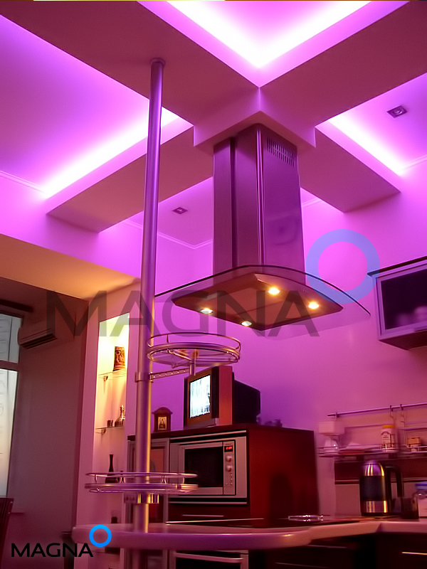 RGB светодиодная лента Magna Magna RGB декоративная подсветка кухни