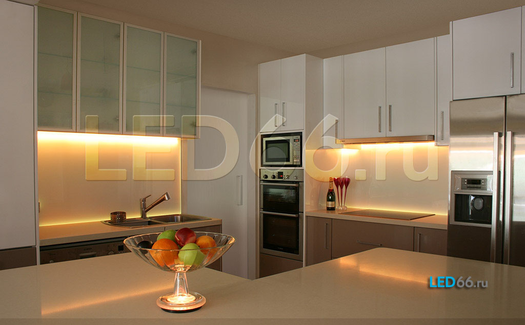 Белая светодиодная лента SMD SMD 5050 Q60 подсветка кухни