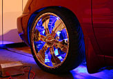 Диодная подсветка колес автомобиля