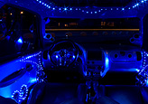 Диодная подсветка салона автомобиля